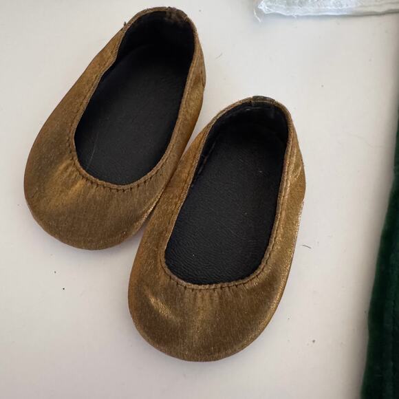 ❌SOLD❌ 
American Girl Doll Pleasant Company Holiday Bib Outfit Complete Necklace - Picture 3 of 5